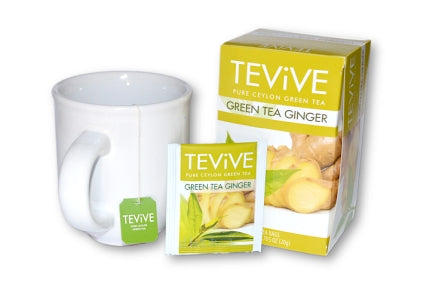 Green Tea Ginger - Case of 6 Boxes – TEVIVE