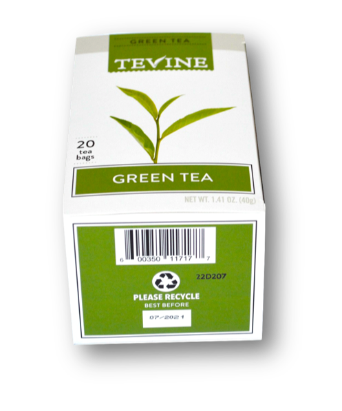 Green Tea - Case of 120 Tea Bags – TEVIVE